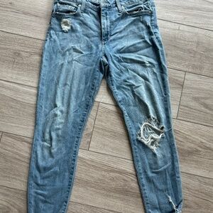 Joe's Jeans Skinny Frayed, Cuffed